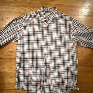 Men's LL Bean Kennebeck Button Dow  Shirt Medium NWOT